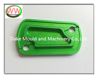 Nắp bể phanh phía sau bằng nhôm 6082 T6, anodization màu xanh lá cây, sản xuất bởi trung tâm gia công CNC